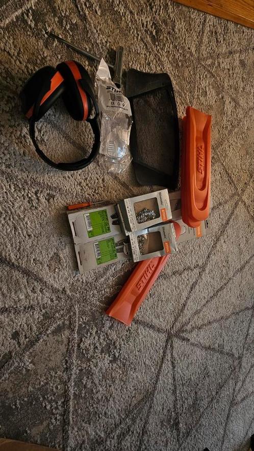 Stihl zaag accessoires KIJK AFBEELDING en OMSCHRIJVING, Doe-het-zelf en Bouw, Overige Doe-Het-Zelf en Bouw, Nieuw, Ophalen