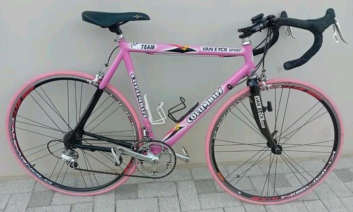 Koersfiets alu Columbus 28inch 2x10speed Compagnolo maat58🚴, Fietsen en Brommers, Fietsen | Racefietsen, Zo goed als nieuw, Overige merken