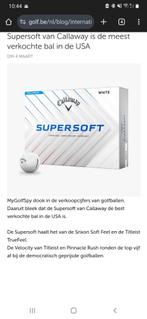 Callaway supersoft golfballen AAA-AAAA, Ophalen of Verzenden, Zo goed als nieuw, Bal(len), Callaway