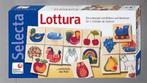 Lottura Selecta puzzle en bois 3 + 24 pcs, En bois, 10 à 50 pièces, Utilisé, Enlèvement ou Envoi
