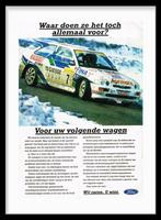 Poster Ford Cosworth / B.Thiry, Rechthoekig Staand, Deurposter of groter, Ophalen of Verzenden, Zo goed als nieuw