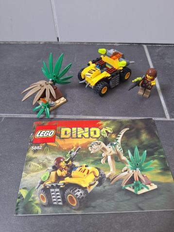 LEGO 5882 - L'embuscade de Coelophysis, Enlèvement ou Envoi, Comme neuf, Briques en vrac, Lego