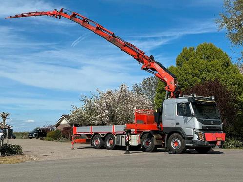 Volvo FMX 500 8X2!FASSI 71TM!FLY-JIB!2017!EURO6!202TKM!FRONT, Auto's, Vrachtwagens, Bedrijf, ABS, Achteruitrijcamera, Airconditioning