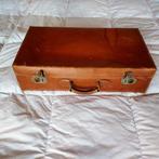 lederen valies, Ophalen, Gebruikt, 50 tot 60 cm, Leer