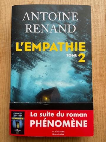 Livre thriller  Antoine Renand "L'empathie 2" Grand format beschikbaar voor biedingen