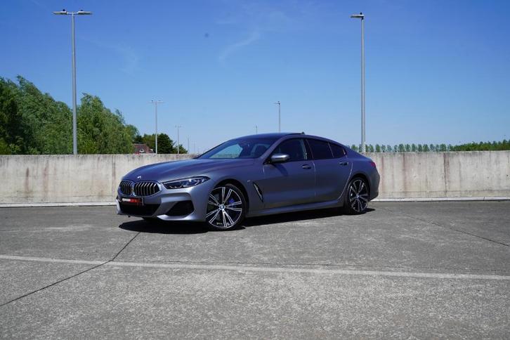 Prachtige BMW 840iAS Cran Coupé xDrive Frozen Grey, Auto's, BMW, Bedrijf, Te koop, 8 Reeks Gran Coupé, 360° camera, Benzine, Euro 6