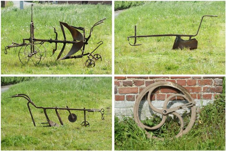ANCIENS OUTILS AGRICOLES, Zakelijke goederen, Landbouw | Werktuigen, Weidebouw, Ophalen