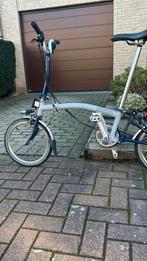Brompton M6L 6 Vitesses duo de couleur gris- bleu foncé, Vélos & Vélomoteurs, Vélos | Vélos pliables, Brompton, 14 à 16 pouces