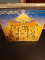 lp - iron maiden - powerslave - yougoslavie persing, Cd's en Dvd's, Vinyl | Hardrock en Metal, Ophalen of Verzenden, Gebruikt