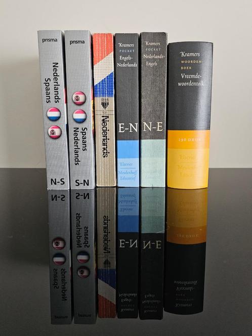 6 Woordenboeken ->> Prisma & Kramers, Livres, Dictionnaires, Comme neuf, Kramers, Enlèvement