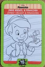Pinokkio: verzamelkaart Disney Colour Magic, Verzamelen, Ophalen of Verzenden, Peter Pan of Pinokkio, Zo goed als nieuw, Plaatje of Poster