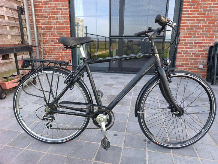 Herenfiets"lombardo Taranto 400" perfecte staat., Vélos & Vélomoteurs, Vélos | Hommes | Vélos de sport & Vélo de randonnée, Comme neuf