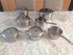 Te koop 5 kookpotten + 2 steelpannen, Huis en Inrichting, Keuken | Potten en Pannen, Ophalen of Verzenden, Zo goed als nieuw, Overige typen