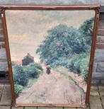 huile sur toile chemin anime signe alex louis martin, Antiquités & Art, Art | Peinture | Classique, Enlèvement