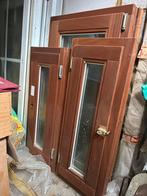 Chassis en bois acajou africain, Bricolage & Construction, Neuf, Double vitrage, Fenêtre de façade ou Vitre, Enlèvement