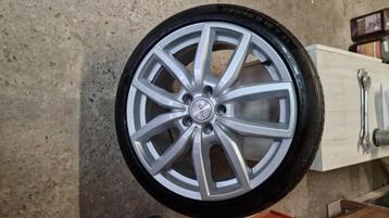 1 jante Dezent 18" 5x112 ET50 + Pneus Continental 225/40/18 beschikbaar voor biedingen