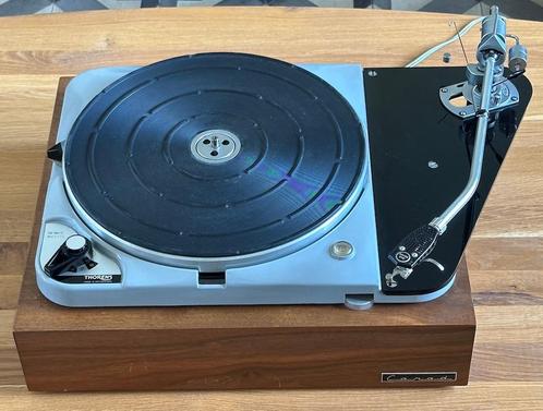 Thorens TD 124 Mark II met arm SME 3012, Audio, Tv en Foto, Platenspelers, Gebruikt, Platenspeler, Thorens, Pitch-regelaar, Ophalen