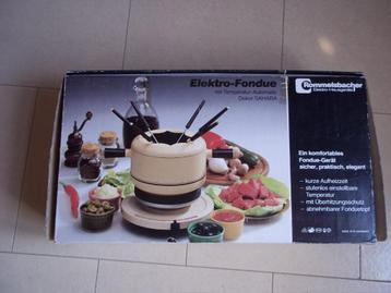 fondue toestel beschikbaar voor biedingen