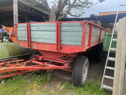Krone emsland kiepwagen geremd, Zakelijke goederen, Landbouw | Tractoren, Ophalen