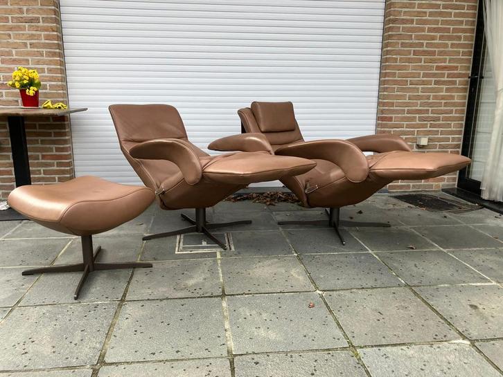2x Jori Symphony relax met poef & hoofdk., incl factuur, Huis en Inrichting, Fauteuils, Ophalen of Verzenden