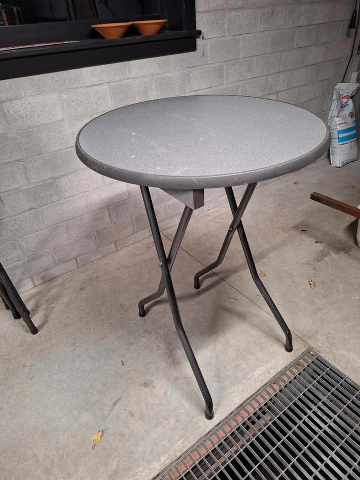 Statafels tafels bartafel diameter 85cm 3 stuks, Huis en Inrichting, Tafels | Statafels, Gebruikt, Ophalen