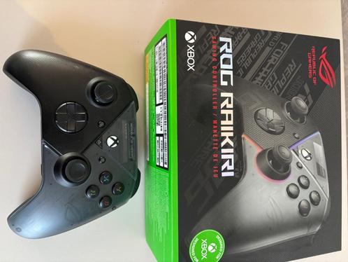 Rog raikiri als nieuw amper gebruikt met rgb, Computers en Software, Headsets, Zo goed als nieuw, Ophalen