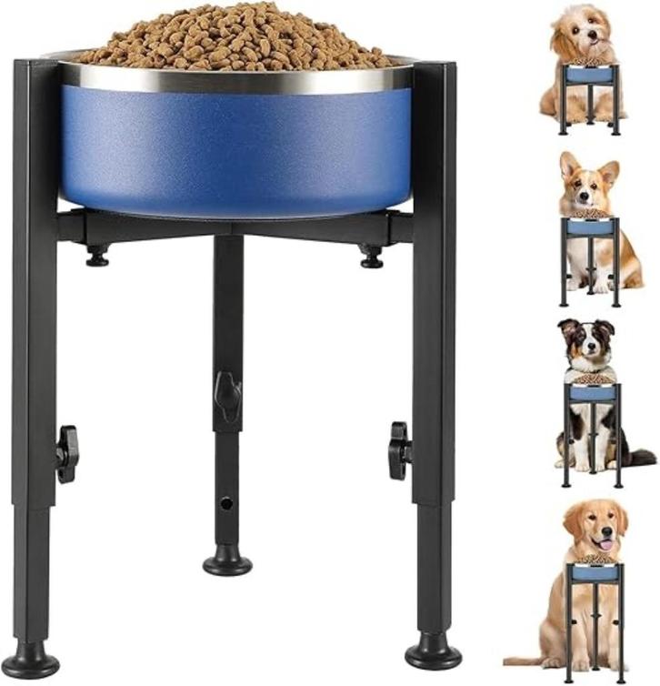 Verhoogde hondenbak | in hoogte verstelbaar | Nieuw, Dieren en Toebehoren, Hondenvoerbakken en Drinkbakken, Nieuw, Verstelbaar