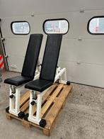 Technogym isotonic line halterbank / verstelbare bench, Ophalen of Verzenden, Gebruikt, Benen, Overige typen