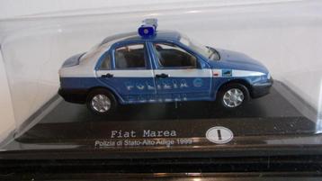 FIAT MAREA 1999,POLIZIA DI STATO.1/43 NEUVE SCELLEE beschikbaar voor biedingen