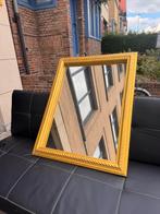 Vintage Wooden Mirror – Gold Painted Frame (70x90 cm), Antiek en Kunst, Antiek | Spiegels, Ophalen, Rechthoekig, 50 tot 100 cm