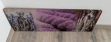 Canvas foto Lavendel  2 stuks beschikbaar voor biedingen