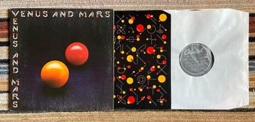 Lp Wings Venus and Mars 1975 NM beschikbaar voor biedingen
