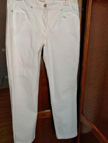 Witte lange broek 