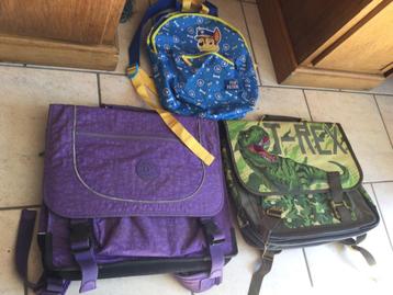 SAC"PAN PATROL"/MALETTES"T-REX"KIPLING  beschikbaar voor biedingen