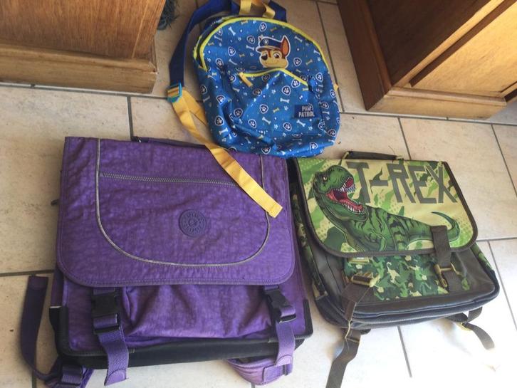 TAS „PAW PATROL” /AKTETASSEN „T-REX”, Diversen, Schoolbenodigdheden, Gebruikt, Ophalen of Verzenden