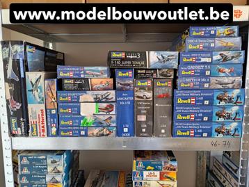 Modelbouw - Meer dan 100 modellen van verschillende merken beschikbaar voor biedingen