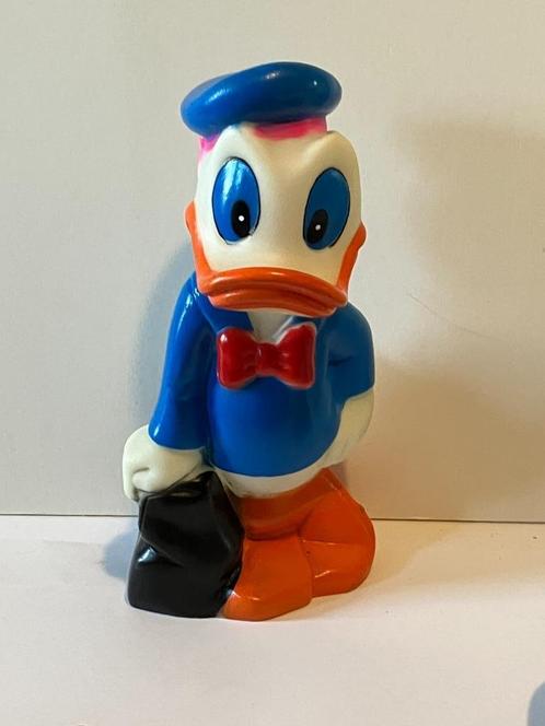 Donald Pouet met zijn koffer Disney vintage production old, Verzamelen, Disney, Nieuw, Beeldje of Figuurtje, Donald Duck, Ophalen of Verzenden