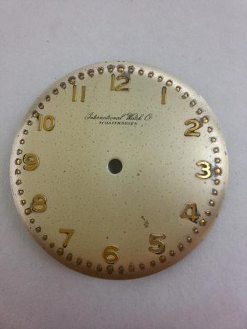 Een IWC horloge wijzerplaat beschikbaar voor biedingen