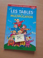 Les tables de multiplication - Manuel scolaire math, Livres, Livres scolaires, Enlèvement, Comme neuf, Primaire, Mathématiques A