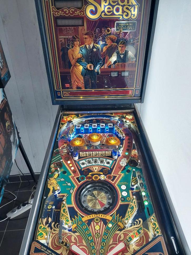 Flipper speakeasy, Collections, Machines | Flipper (jeu), Utilisé, Électronique, Bally, Enlèvement