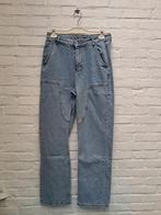 jeans met decoratieve stiksels, Ophalen of Verzenden, Zo goed als nieuw