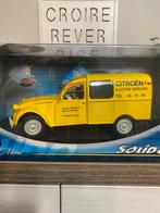 Citroën 2cv camionette Garage Solido 1:28, Hobby & Loisirs créatifs, Enlèvement ou Envoi, Comme neuf, Solido