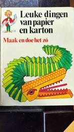 Boekje - Leuke dingen van papier en karton, Jongen of Meisje, Lannoo, 4 jaar, Ophalen