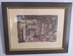 Reproductie van een werk van Anton Pieck, Ophalen of Verzenden