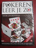 Pokeren leer je zo - Voor gevorderden (nieuw in de verpakkin, Cd's en Dvd's, Dvd's | Sport en Fitness, Cursus of Instructie, Alle leeftijden