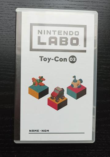 cartouche du jeu Nintendo Labo Toy-Con 03 beschikbaar voor biedingen