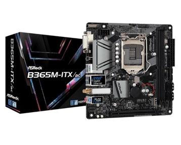 Asrock B365M-ITX/AC Mini ITX retail Socket 1151, Enlèvement ou Envoi, DDR4, Comme neuf, SOCKET 1151