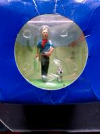 TINTIN figurine Amérique cow boy en boite cube, Livres, Enlèvement ou Envoi, Utilisé, Hergé