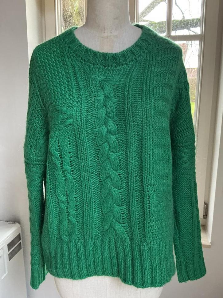 Pull d'hiver large, Essentiel, tailles S, M, L, Vêtements | Femmes, Pulls & Gilets, Porté, Taille 36 (S), Vert, Enlèvement ou Envoi