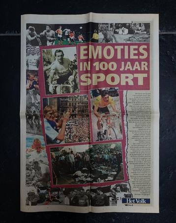 Emoties in 100 jaar sport beschikbaar voor biedingen